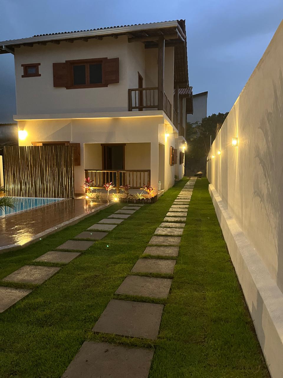 Casa Maré Mansa ao entardecer